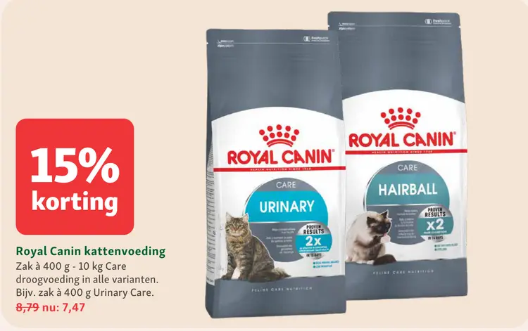 Aanbieding: kattenvoeding