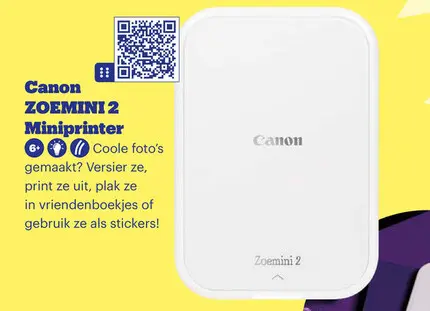 Aanbieding: ZOEMINI 2 Miniprinter