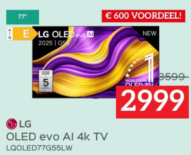 Promotie: OLED evo AI 4k TV