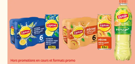 Offre: Lipton PÉTILLANT