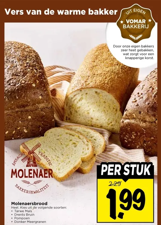 Aanbieding: Molenaersbrood