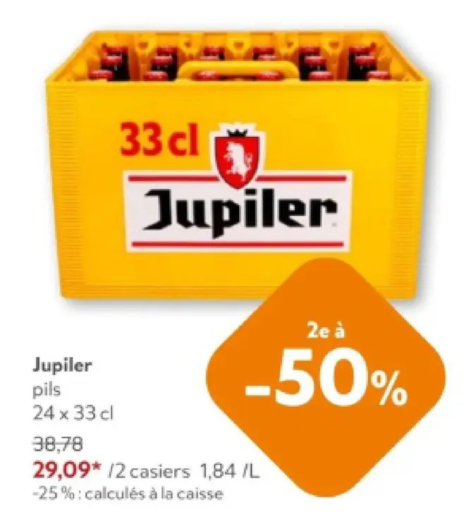 Offre: Jupiler pils
