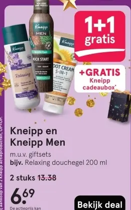 Aanbieding: Kneipp en Kneipp Men
