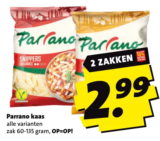 Aanbieding: Parrano kaas