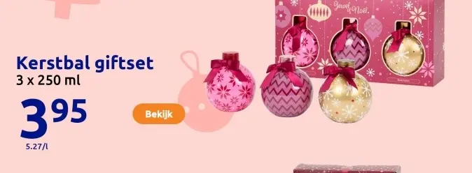 Aanbieding: Kerstbal giftset