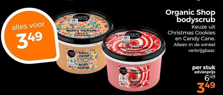 Aanbieding: bodyscrub