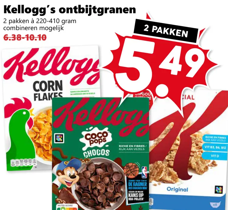 Aanbieding: Ontbijtgranen