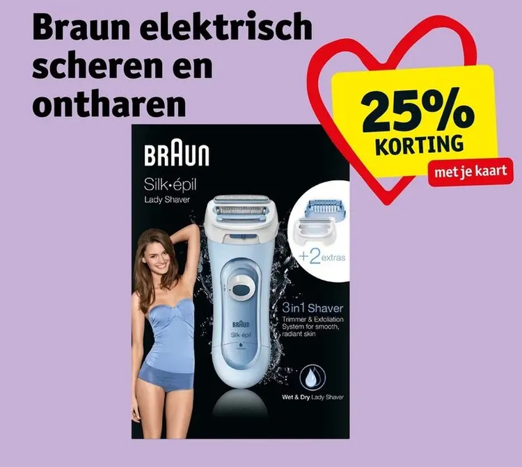 Promotie: Elektrisch scheren en ontharen