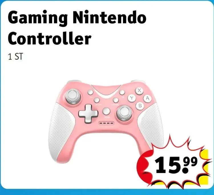 Promotie: Gaming Nintendo Controller