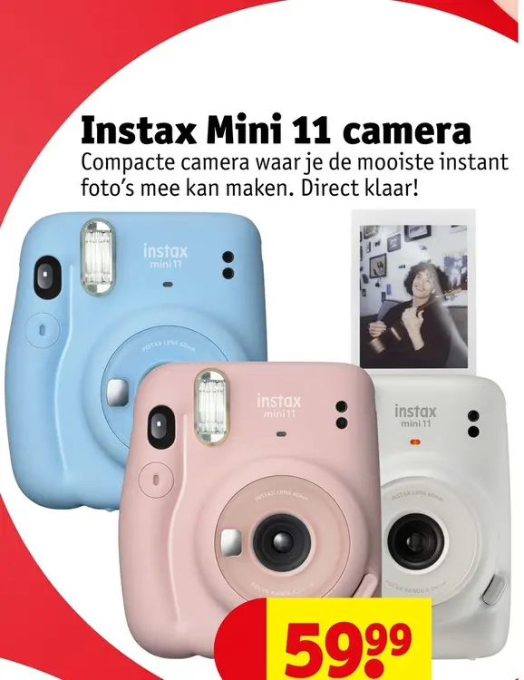 Aanbieding: Instax Mini 11 camera