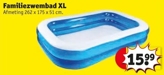 Aanbieding: Familiezwembad XL