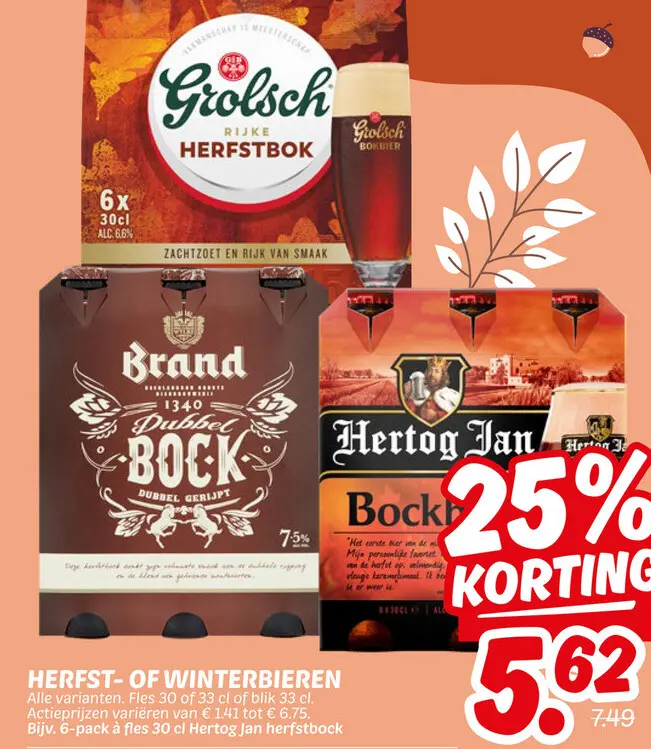 Aanbieding: Herfst- of Winterbieren