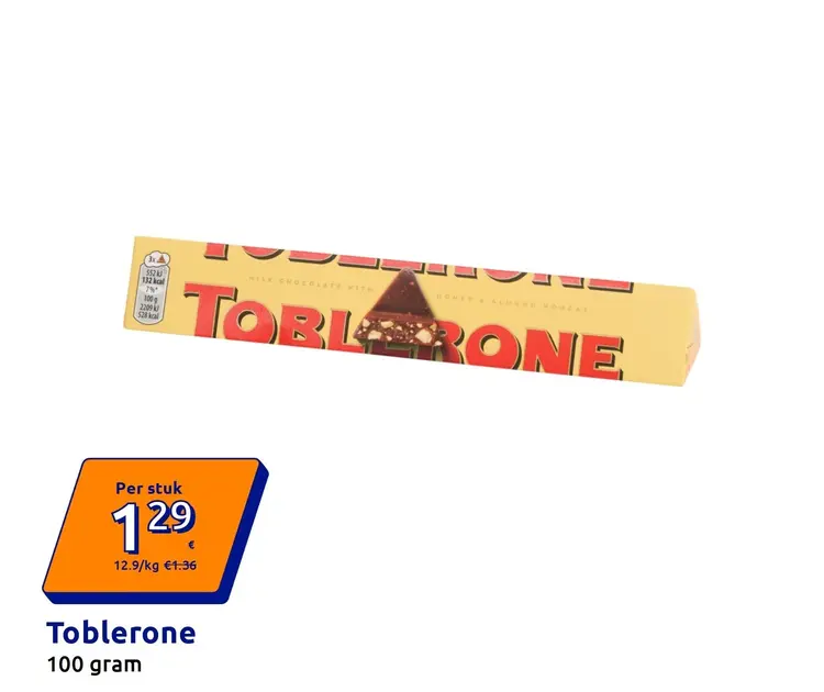 Promotie: Toblerone