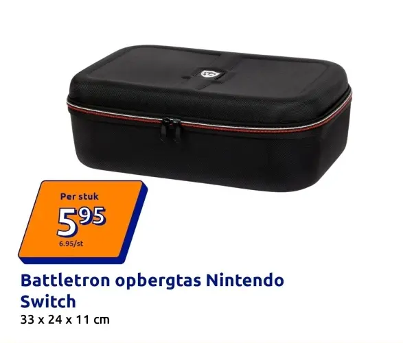 Aanbieding: opbergtas Nintendo Switch