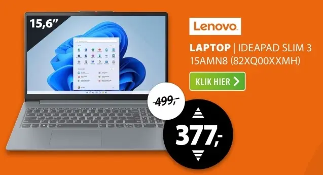 Aanbieding: Ideapad slim 3
