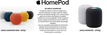 Aanbieding: Apple homepod