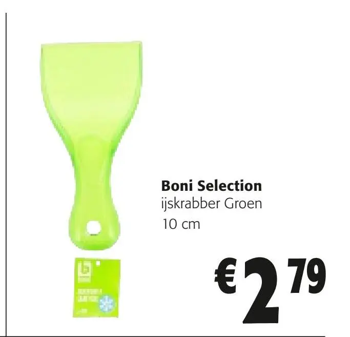 Aanbieding: ijskrabber Groen
