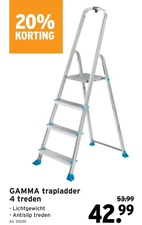 Promotie: GAMMA trapladder