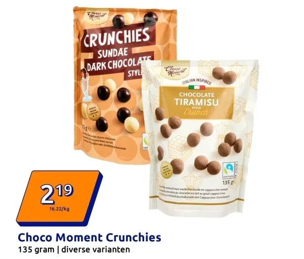 Promotie: Choco Moment Crunchies