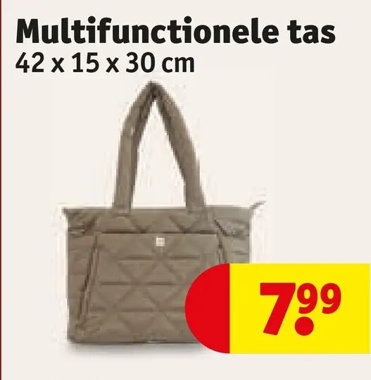 Aanbieding: Multifunctionele tas