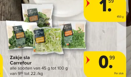 Promotie: Zakje sla
