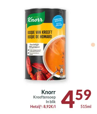Aanbieding: Kreeftensoep