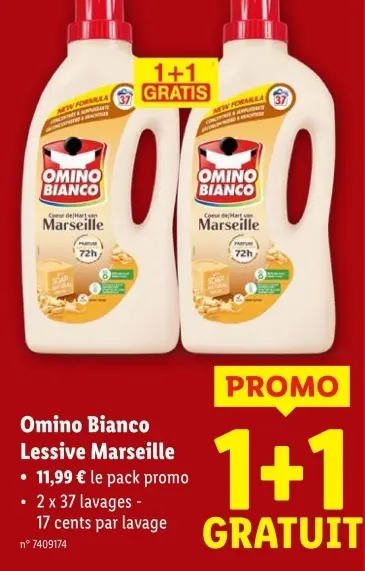 Offre: Lessive Marseille