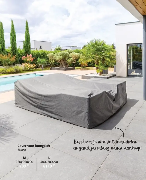 Promotie: Cover voor loungeset