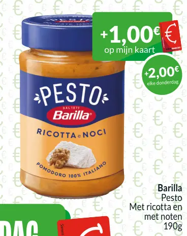 Promotie: Pesto
