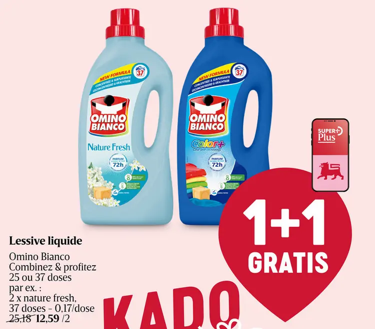 Offre: OMINO BIANCO Nature Fresh / Color+