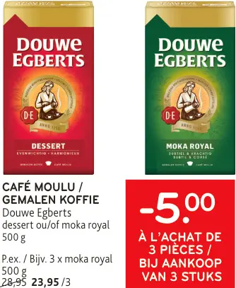 Offre: Café moulu