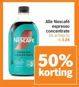 Aanbieding: Alle Nescafé espresso concentrate