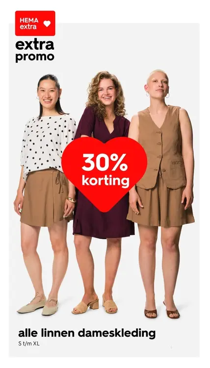 Promotie: Alle innen dameskleding