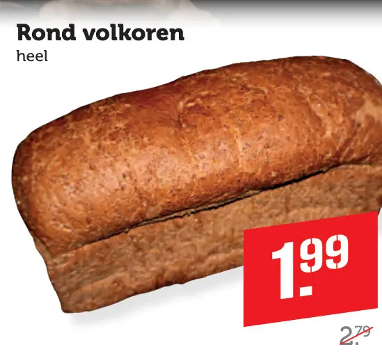 Aanbieding: Rond volkoren