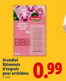 Offre: Bâtonnets d'engrais pour orchidées
