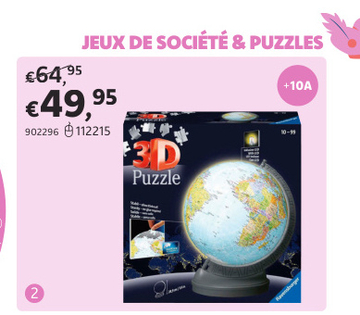 Offre: JEUX DE SOCIÉTÉ & PUZZLES