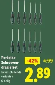 Aanbieding: Schroevendraaierset