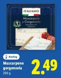 Aanbieding: Mascarpone gorgonzola