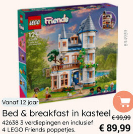 Aanbieding: Bed & breakfast in kasteel