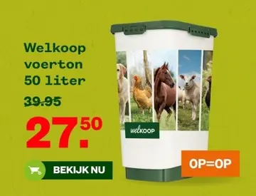 Aanbieding: Welkoop voerton
