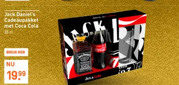 Aanbieding: Jack Daniel's Cadeaupakket met Coca Cola