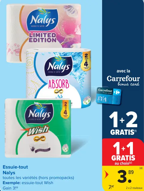 Offre: Essuie-tout