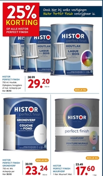 Aanbieding: HISTOR PERFECT FINISH GRONDVERF