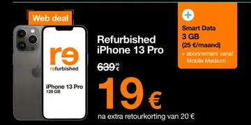 Aanbieding: iPhone 13 Pro
