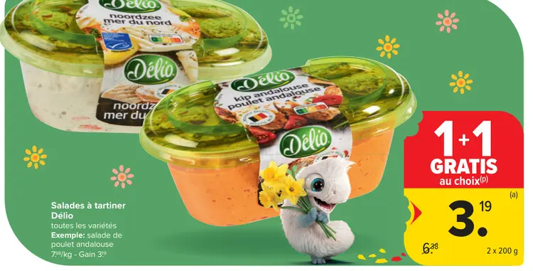 Offre: Salades à tartiner