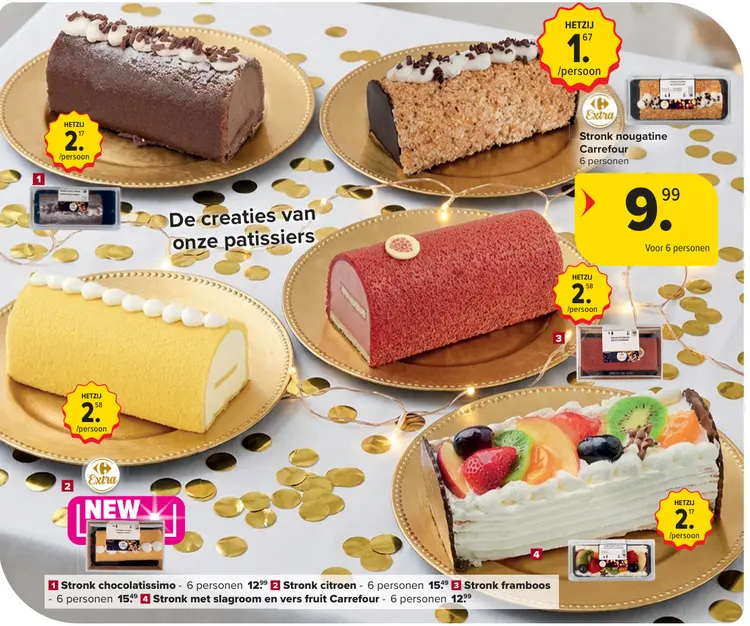 Promotie: Stronk chocolatissimo, citroen, framboos of met slagroom en vers fruit