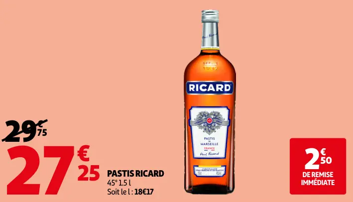 Promotie: Pastis