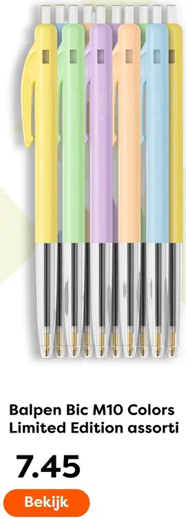Aanbieding: M10 Colors Limited Edition assorti