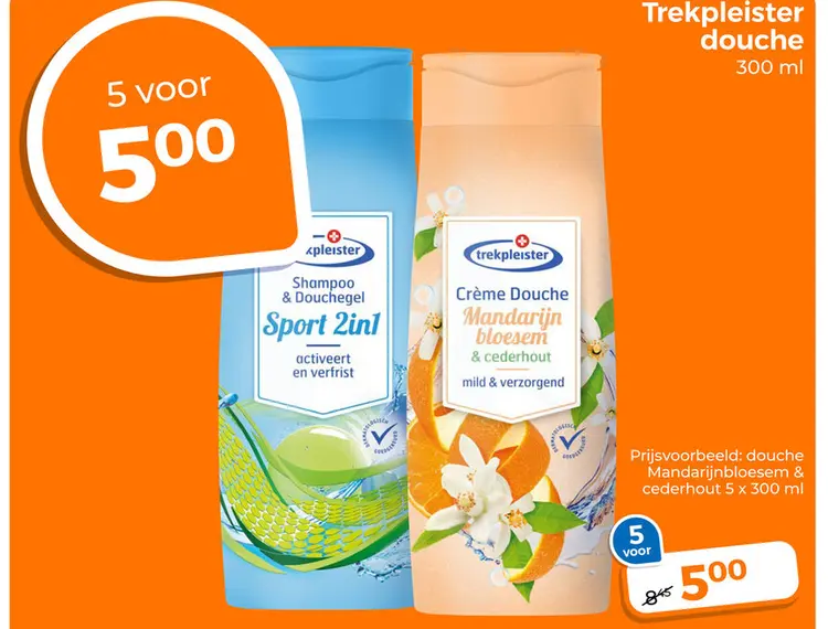 Aanbieding: Trekpleister douche