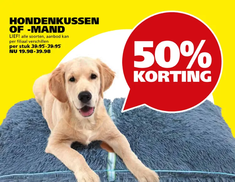 Aanbieding: Hondenkussen of -mand